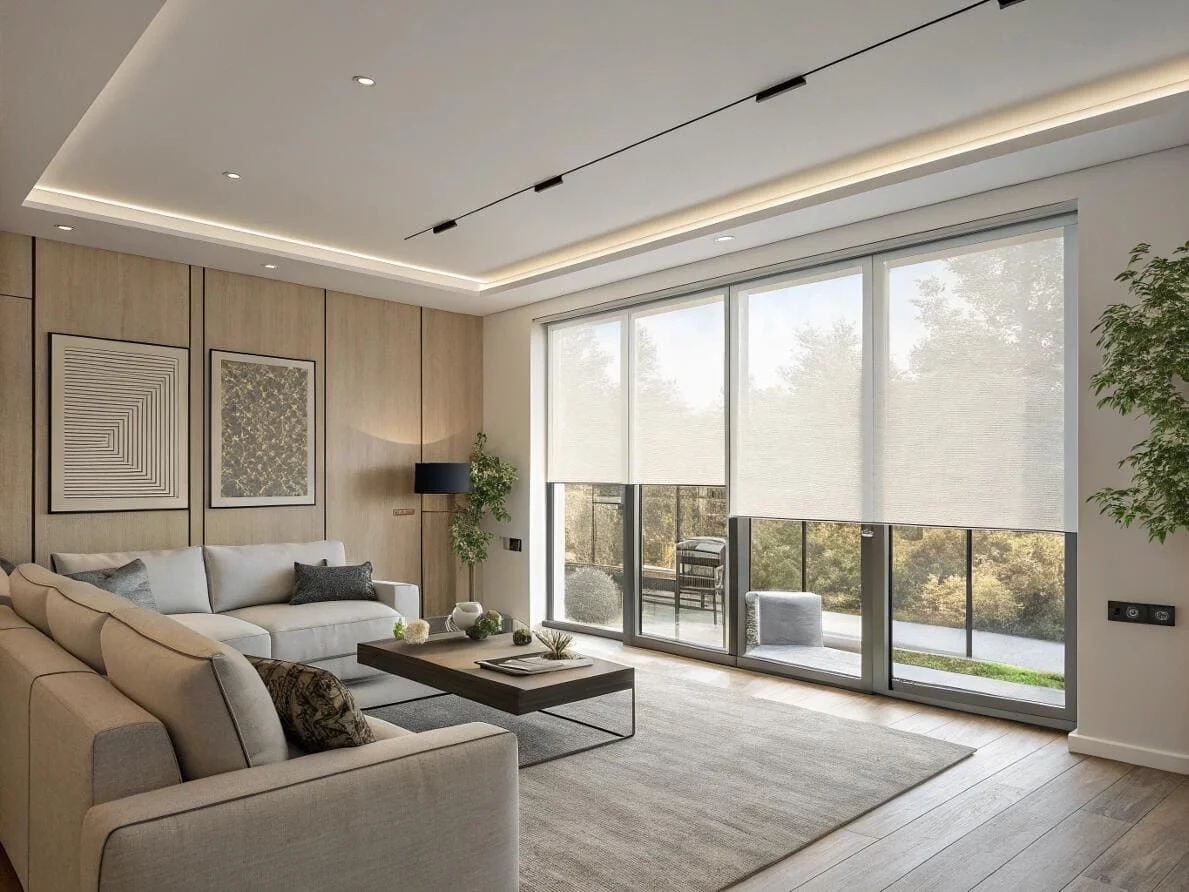 Simplicity Roman Shades Carole Fabrics | Z Blinds Fresno