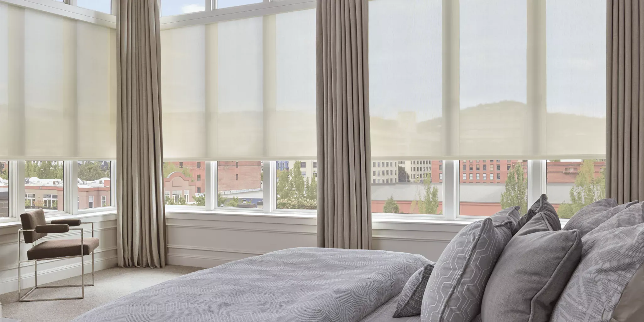 Roller Screen Shades Alta | Z Blinds Fresno