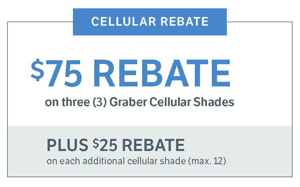 Graber CELLULAR REBATE 75 ZBlinds