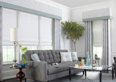 Shades of Elegance Roman Shades Horizons | Z Blinds Company