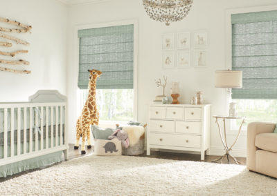 Shades of Elegance Roman Shades Horizons | Z Blinds Company