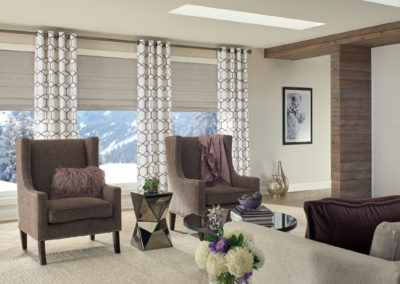Soft Treatments Roman Shades Horizons | Z Blinds Company
